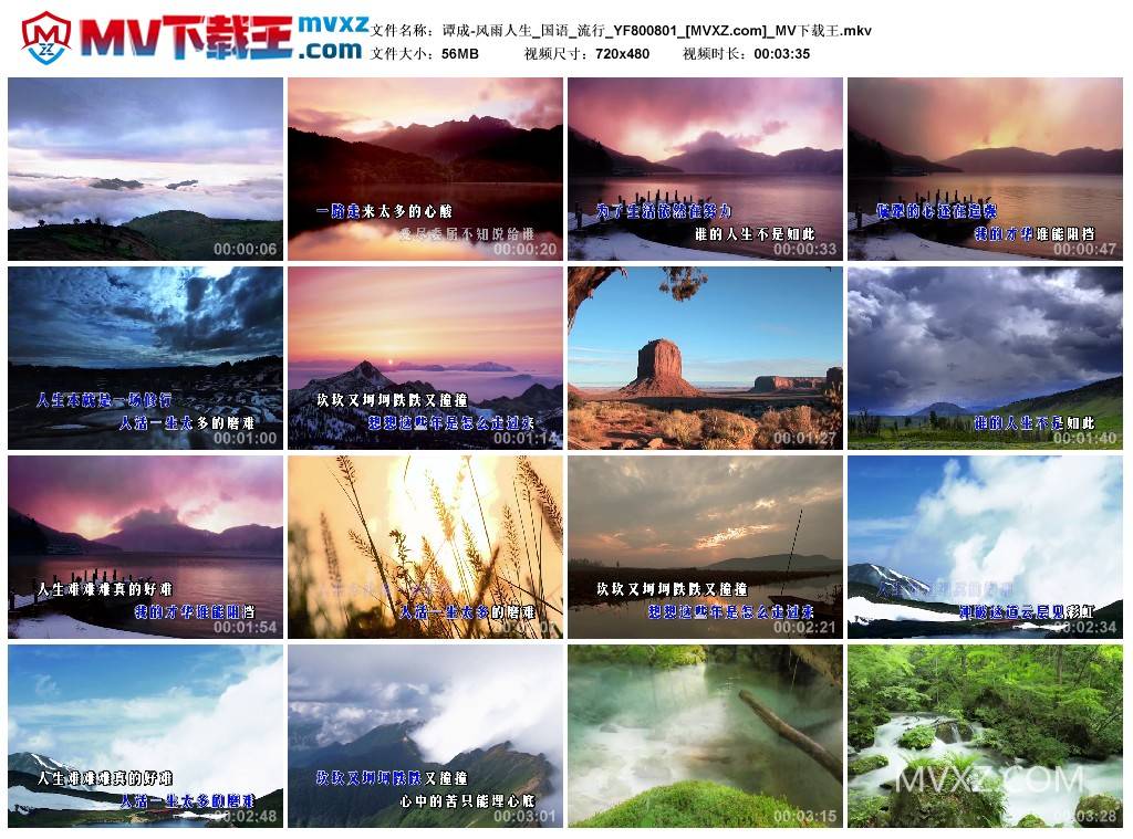 谭成-风雨人生_国语_流行_YF800801
